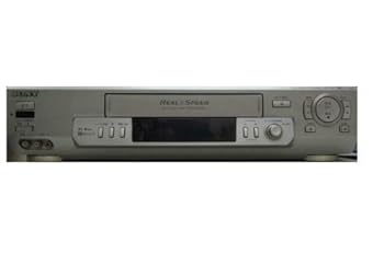 【中古】SONY VHSビデオデッキ ソニー SLV-R550 リモコン付き 一週間保証 シリアルNo.0849594 22671