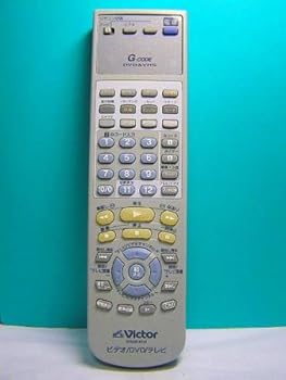 【中古】ビクター DVD ビデオリモコン 076D0FA010