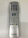 【中古】【未使用】シャープ LC-40LX1T用リモコン 012 638 0046 RRMCGA834WJSA(2)