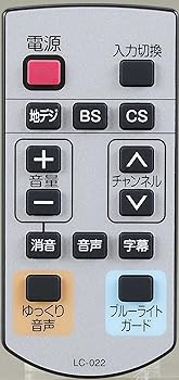 For Visual Equipments - 【中古】ORION/オリオン LC-022　オリオン純正テレビリモコン