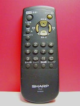 【中古】シャープ テレビリモコン G1186SA