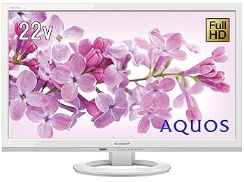 【中古】シャープ 22V型 AQUOS フルハイビジョン 液晶テレビ 外付HDD対応(裏番組録画) ホワイト LC-22K45-W 【中古】シャープ 22V型 AQUOS フルハイビジョン 液晶テレビ 外付HDD対応(裏番組録画) ホワイト LC-22K45-W
