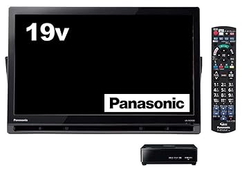 【中古】パナソニック 19V型 ポータブル 液晶テレビ インターネット動画対応 プライベート・ビエラ ブラック UN-19CFB9-K