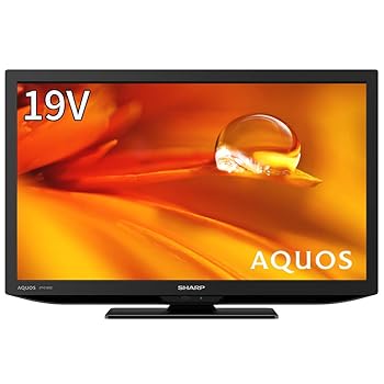 【中古】【未使用】シャープ 19V型 液晶 テレビ AQUOS 2T-C19DE-B ハイビジョン 外付けHDD裏番組録画対応 2021年モデル ブラック