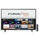 【中古】FUNAI Fire TV搭載スマートテレビ フナイ 32V型 ハイビジョン 液晶テレビ Fire TV 搭載 Alexa 対応 ダブルチューナー 内蔵 外付けHDD対応(裏番組(2)