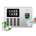 【中古】多機能タイムレコーダー K40 Linuxシステム TCP/IP USB SSRバッテリー内蔵のバイオメトリックフィンガープリントタイム出席ドアアクセス...