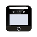 【中古】タイムレコーダー AI 顔識別 生体認証顔認識 指紋スキャナー 時計 従業員勤怠管理機 タイムレコーダー 作業効率の向上