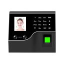 【中古】【未使用】タイムクロック生体認証システム顔認識従業員指紋登録勤務時間WiFiアクセス制御出席マシンオフィスエレクトロニクス製品、,