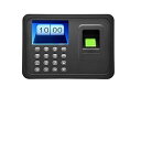 【中古】タイムレコーダーマシン、 2.4 インチ TFT LCD ディスプレイ 生体認証 USB 指紋認証出席マシン フリー ソフトウェア パスワード 従業員チェック(3)
