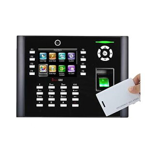 【中古】多機能タイムレコーダー I Clock680 TCP/IP USB 指紋時間出席アクセス制御ウェブサーバードアアクセス制御システムカメラ付き 指紋で勤怠管理 在