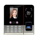 【中古】タイムレコーダー 勤怠管理、 時計 TM-F630知的 AI.顔認識時間出席機 WI-FI顔認識時間出席機 オフィス、工場、ホテル、学校、の出席に最適で...