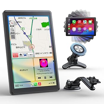 šLAMTTO 7 ǥץ쥤ǥ ǥη 磻쥹ץ쥤 ޥϢɽʥ Apple CarPlay/Android Autoݡ