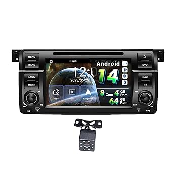 š̤ۡѡEgosonic Android 14 饸 BMW E46 3꡼ 1999-2004  (4+64...