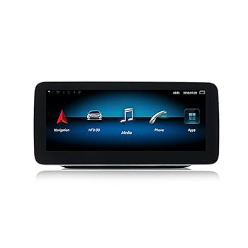 【中古】ベンツEクラスW212 2008-2015Autoタッチスクリーンレディオヘッドユニットのマルチメディアプ..