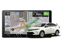 【中古】【未使用】カロッツェリア9V型楽ナビAVIC-RQ720+RD-Y102DKハリアー(60系H29/6~R2/6)用取付キットセット