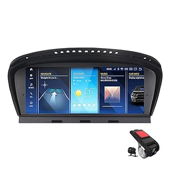 乐天商城 - 【中古】Android 12 カーステレオ GPS 衛星ナビ BMW 5 シリーズ E60 E61 E63 E64 3 シリーズ E90 E91 E92 CCC CIC タッチスクリーン マルチメディア プレ