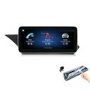 【中古】Android 12 カーステレオ GPS 衛星ナビ タッチスクリーン マルチメディアプレーヤー メルセデスベンツ Eクラス W212 E200 E260 W207 + DVR用,Qua(2)