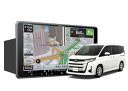 【中古】【未使用】カロッツェリア楽ナビAVIC-RF720+ノア90系(Xグレードのオーディオレス車のみ)用取付キットセット