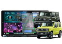 【中古】【未使用】9V型彩速ナビMDV-M910HDL+TBX-S002ジムニー(JB64W型)/ジムニーシエラ(JB74W型)用取付キットセット