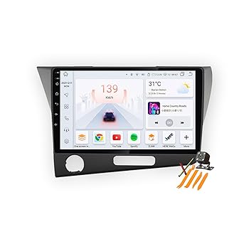 楽天AJIMURA-SHOP【中古】Android 13.0ラジオ2 Din車載ステレオ適用 H-onda CR-Z 1 CRZ 2010-2017 GPS Navigation 9インチタッチスクリーンイヤホンマルチメディアビデオ