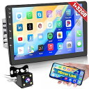 【中古】【未使用】10 Inch Android Car Radio Double Din GPS Car Stereo Touchscreen Car Mul...