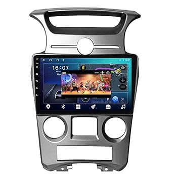 Android 11 カーステレオサポートAutolink ダブルディン 9 インチ プレイヤーナビゲーター に適用 起亜カレンス 2007 2008 2009 2010 2011 (Colo