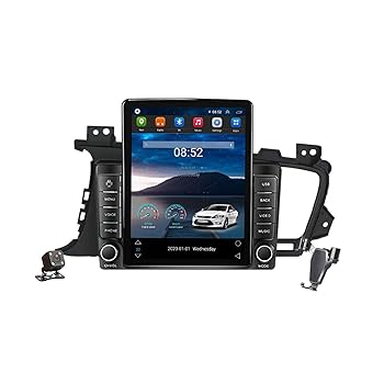 【中古】【未使用】YLOXFW Android 12.0ラジオ2 Din車載ステレオある4G WiFi SWC DSP Carplay適用K-ia K5 Optima 3 2011-2015 GPS Navigation 10.4インチタッチスク