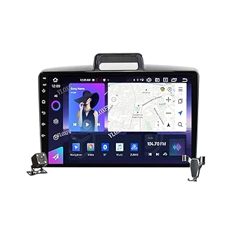 楽天AJIMURA-SHOP【中古】【未使用】YLOXFW Android 12.0ラジオ2 Din車載ステレオある4G 5G WiFi SWC DSP Carplay適用 Corolla axio 2015-2017 GPS Navigation 9インチタッチスクリ