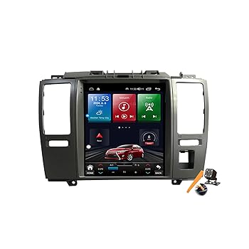 楽天AJIMURA-SHOP【中古】Ts1,YLOXFW Android 14.0ラジオ2 Din車載ステレオ適用 N-issan Tiida 2004-2013 GPS Navigation 9.7インチタッチスクリーンイヤホンマルチメディ