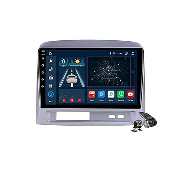 楽天AJIMURA-SHOP【中古】【未使用】M200s,Android 14.0ラジオ2 Din車載ステレオある4G 5G WiFi SWC DSP Carplay適用 Vios Yaris 2004-2007 GPS Navigation 9インチタッチスクリーン