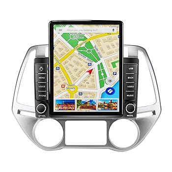 楽天AJIMURA-SHOP【中古】Android ダブルディン カーステレオサポートAutolink 9.5 インチ に適用 ヒュンダイ i20 2012-2014 カーラジオステレオ Carplay+Wifi+Bluetooth