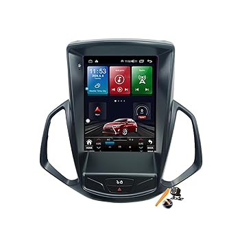 Ts7,YLOXFW Android 14.0ラジオ2 Din車載ステレオ適用 Ecosport 2013-2016 GPS Navigation 9.7インチタッチスクリーンイヤホンマルチメディアビ