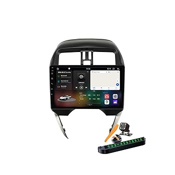 【中古】B,M6 Pro Plus 1,YLOXFW Android 14.0ラジオ2 Din車載ステレオ適用 Versa 2014-2020 GPS Navigation 9インチタッチスクリーン..