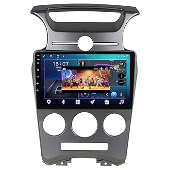 楽天AJIMURA-SHOP【中古】Android 11 カーステレオサポートAutolink ダブルディン 9 インチ プレイヤーナビゲーター に適用 起亜カレンス 2007 2008 2009 2010 2011 （Colo