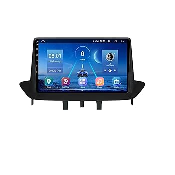 車のステレオラジオ ルノーメガーヌ3フルエンスサムスンSM32008-2014マルチメディアプレーヤーDSP8G128G Android10.0GPSカーラジオ オーディオ一