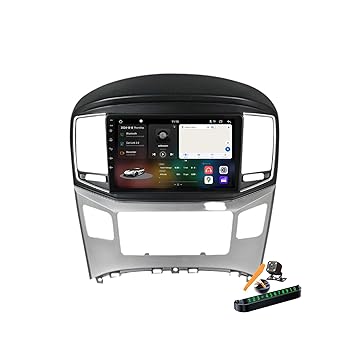 Y400s,YLOXFW Android 14.0ラジオ2 Din車載ステレオ適用 H1/Starex 2015-2018 GPS Navigation 9インチタッチスクリーンイヤホンマルチメディアビ