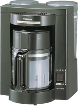 【中古】【未使用】TOSHIBA コーヒーメーカー ブラック HCD-L50M(K)