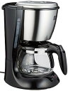 【中古】Melitta(メリタ) コーヒーメーカー 【2-5杯】Melitta ステップス ブラック MKM-533/B