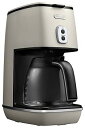 【中古】De'Longhi (デロンギ) ドリップコーヒーメーカー ディスティンタ ICMI011J-W レギュラーコーヒー 6杯用 チタンコートフィルター ア...