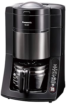 【中古】【未使用】パナソニック コーヒーメーカー 全自動 ミル付き 沸騰浄水機能 デカフェ豆コース搭載 670ml ブラック NC-A57-K 【中古】【未使用】パナソニック コーヒーメーカー 全自動 ミル付き 沸騰浄水機能 デカフェ豆コース搭載 670ml ブラック NC-A57-K