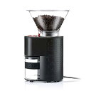 【中古】BODUM ボダム コーヒーミル 電動ミル BISTRO ビストロ 電動式コーヒーグラインダー ブラック コニカル刃 挽きムラ防止 静電気防止 静音 挽き目調