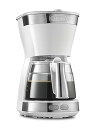 【中古】DeLonghi(デロンギ) De'Longhiドリップコーヒーメーカー アクティブ ICM12011J-W レギュラーコーヒー 5杯用 ペーパーレスフ...