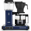 【中古】【未使用】Moccamaster 53928 KBGV セレクトコーヒーメーカー ミッドナイトブルー 40オンス 10カップ 1.25L