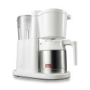 【中古】【未使用】メリタ(Melitta) コーヒーメーカー メリタ オルフィプラス ホワイト SKT53-3W【5杯用/蒸らし機能搭載/700ml】
