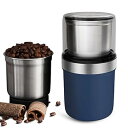 【中古】BESROY コーヒーミル 電動 カッター コーヒーミル 電動コーヒーミル 粉末 コーヒー豆 ひき機 水洗い可能 豆挽き/緑茶/山椒/唐辛子/胡椒/山椒...