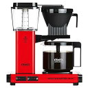 【中古】【未使用】モカマスター コーヒーメーカー 2~6杯用 KBG セレクト レッド(2)