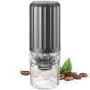 【中古】【未使用】コーヒーミル 電動 Nuovoware 電動式コーヒーミル コーヒーグラインダー コーヒー豆挽き器 粉末 挽き目調整可能 USB充電式 ワンタ...