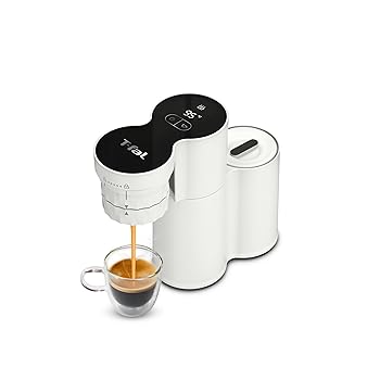 樂天商城 - 【中古】ティファール （T-fal）ポータブルエスプレッソコーヒーメーカー セミオート 加圧ポンプ 0.18L水タンク コンパクト＆スリム コードレス タンパー