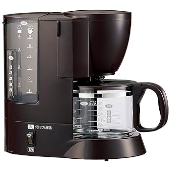 【中古】0.81 L コーヒーメーカー 6杯用 EC-AK60-TD
