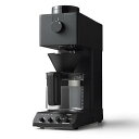 【中古】【未使用】コーヒーメーカー 全自動 ミル付き 豆から 6杯用 臼式 蒸らし 湯温調節 ブラック 黒 CM-D465B